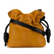 Pre-owned Pony hair shoulder-bags Loewe Pre-owned , Yellow , Dames