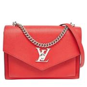 Pre-owned Leather louis-vuitton-bags Louis Vuitton Vintage , Red , Dam...