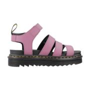 Stijlvolle Platte Sandalen Blaire Dr. Martens , Pink , Dames