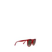 Pre-owned Acetate sunglasses Celine Vintage , Red , Dames