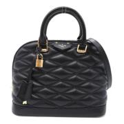 Pre-owned Leather louis-vuitton-bags Louis Vuitton Vintage , Black , D...