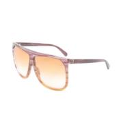 Pre-owned Plastic sunglasses Loewe Pre-owned , Brown , Dames