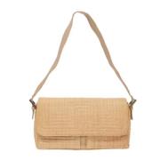 Pre-owned Canvas shoulder-bags Bally Pre-owned , Beige , Dames