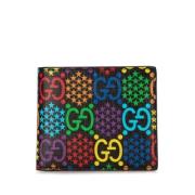 Pre-owned Canvas wallets Gucci Vintage , Black , Dames