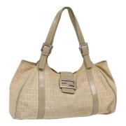 Pre-owned Canvas fendi-bags Fendi Vintage , Beige , Dames