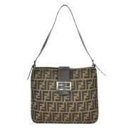 Pre-owned Canvas fendi-bags Fendi Vintage , Brown , Dames