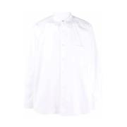 Klassieke Kraag Overhemd (Wit) Comme des Garçons , White , Heren