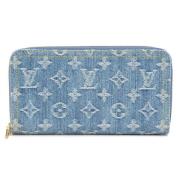 Pre-owned Cotton wallets Louis Vuitton Vintage , Blue , Dames