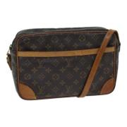 Pre-owned Canvas louis-vuitton-bags Louis Vuitton Vintage , Brown , Da...