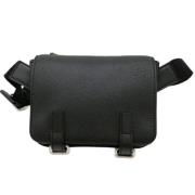 Pre-owned Leather crossbody-bags Loewe Pre-owned , Black , Dames