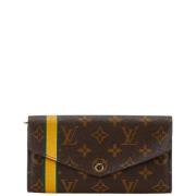 Pre-owned Canvas wallets Louis Vuitton Vintage , Brown , Dames