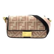 Pre-owned Canvas fendi-bags Fendi Vintage , Pink , Dames