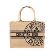 Pre-owned Canvas totes Dior Vintage , Beige , Dames