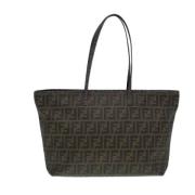 Pre-owned Canvas fendi-bags Fendi Vintage , Brown , Dames