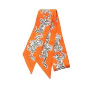 Pre-owned Canvas scarves Hermès Vintage , Multicolor , Dames