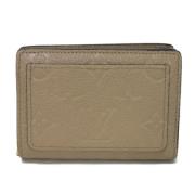 Pre-owned Leather wallets Louis Vuitton Vintage , Gray , Dames