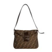 Pre-owned Canvas fendi-bags Fendi Vintage , Brown , Dames