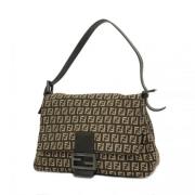 Pre-owned Canvas fendi-bags Fendi Vintage , Brown , Dames