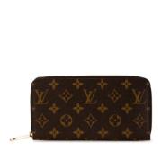 Pre-owned Canvas wallets Louis Vuitton Vintage , Brown , Dames