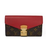 Pre-owned Canvas wallets Louis Vuitton Vintage , Brown , Dames