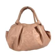 Pre-owned Leather handbags Loewe Pre-owned , Pink , Dames