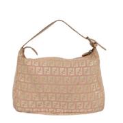 Pre-owned Canvas fendi-bags Fendi Vintage , Pink , Dames