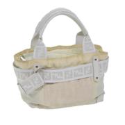 Pre-owned Nylon fendi-bags Fendi Vintage , White , Dames