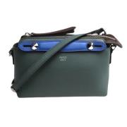 Pre-owned Leather fendi-bags Fendi Vintage , Green , Dames