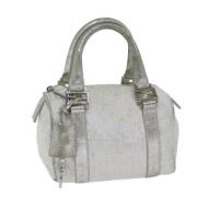 Pre-owned Canvas fendi-bags Fendi Vintage , Gray , Dames