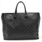 Pre-owned Canvas shoulder-bags Louis Vuitton Vintage , Black , Dames