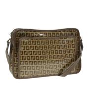 Pre-owned Canvas fendi-bags Fendi Vintage , Brown , Dames