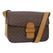 Pre-owned Leather celine-bags Celine Vintage , Brown , Dames