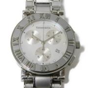 Pre-owned Fabric watches Tiffany & Co. Pre-owned , White , Dames