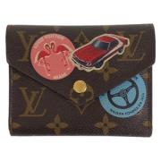 Pre-owned Canvas wallets Louis Vuitton Vintage , Brown , Dames