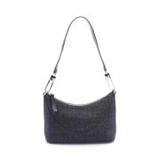 Pre-owned Leather handbags Bvlgari Vintage , Black , Dames