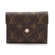 Pre-owned Canvas wallets Louis Vuitton Vintage , Pink , Dames