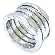 Pre-owned Metal rings Bvlgari Vintage , Gray , Dames