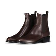 Elegante Chelsea Boots voor Comfort en Stijl AGL , Brown , Dames