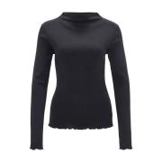 Lange Mouw Top Soninchen Opus , Black , Dames