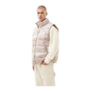 Bodywarmer Travertine Filling Pieces , Gray , Heren