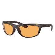 Balorama zonnebril met oranje lenzen Ray-Ban , Brown , Unisex