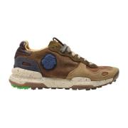 Bruine Premium Sneakers Chacrona Model Satorisan , Brown , Heren