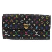 Pre-owned Canvas wallets Louis Vuitton Vintage , Multicolor , Dames