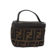 Pre-owned Canvas fendi-bags Fendi Vintage , Brown , Dames