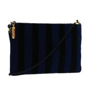 Pre-owned Fabric fendi-bags Fendi Vintage , Blue , Dames