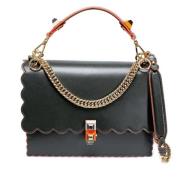 Pre-owned Leather fendi-bags Fendi Vintage , Black , Dames