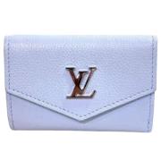 Pre-owned Leather wallets Louis Vuitton Vintage , Blue , Dames