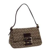 Pre-owned Canvas fendi-bags Fendi Vintage , Brown , Dames