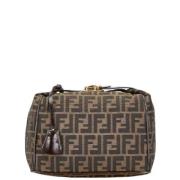 Pre-owned Canvas fendi-bags Fendi Vintage , Brown , Dames