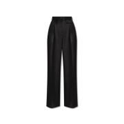 ‘Jafr’ wollen broek The Mannei , Black , Dames